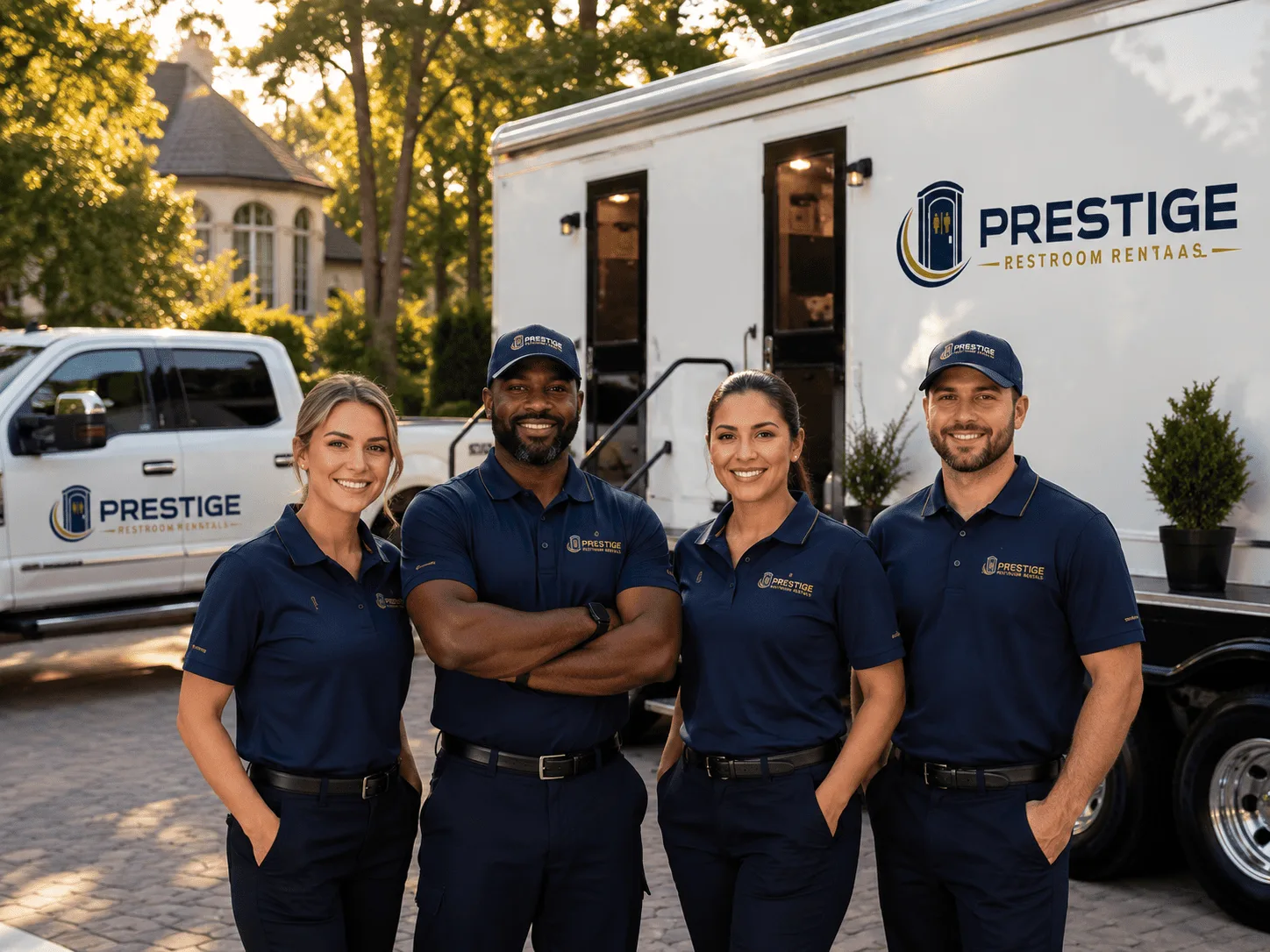 Trusted Luxury Portable Restrooms company in Caspar, CA